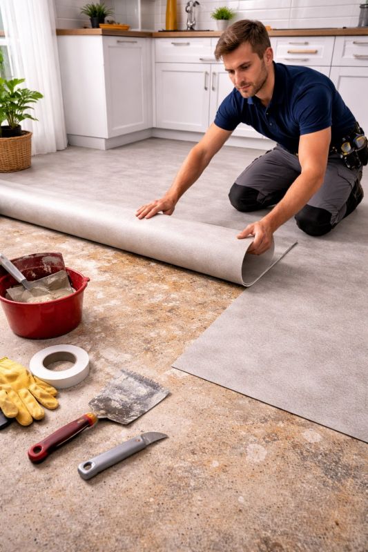 Linoleum Floor Installation in Selbyville, DE
