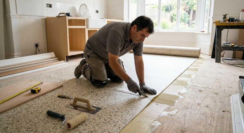 Linoleum Flooring Replacement in Ocean City, MD