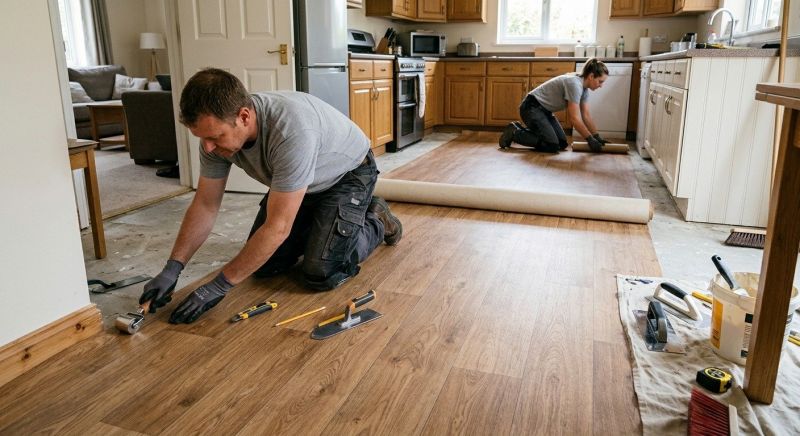 Linoleum Flooring Replacement in Ocean City, MD