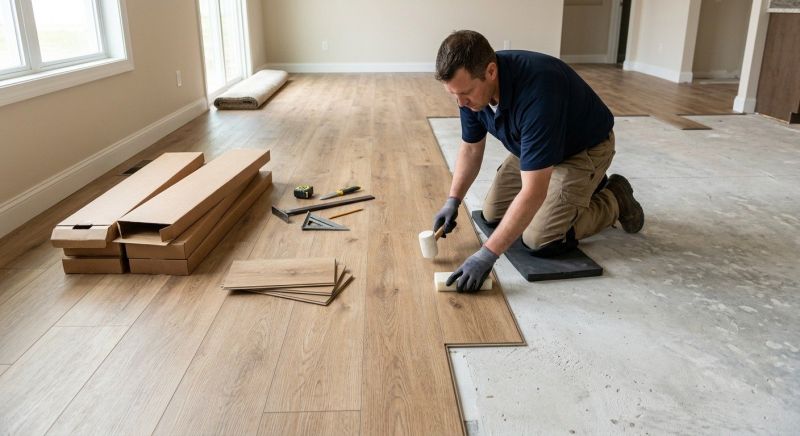 Luxury Vinyl Tile Installation in Berlin, MD