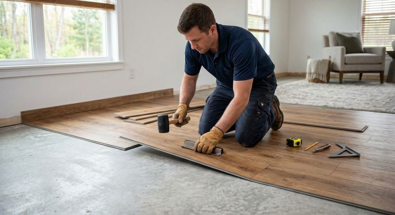 Luxury Vinyl Tile Installation in Millville, DE