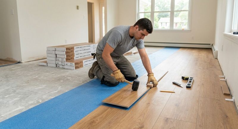 Lvp Flooring Installation in Ocean City, MD
