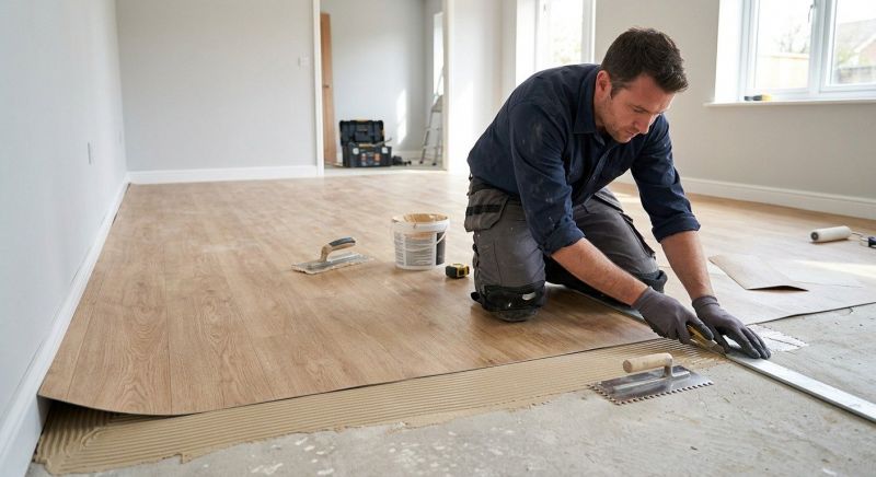 Sheet Flooring Installation in Ocean City, MD