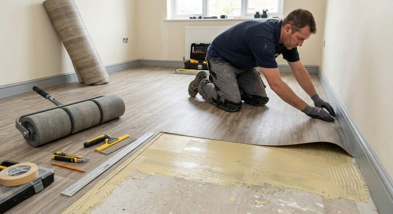 Sheet Vinyl Installation in Harbeson, DE