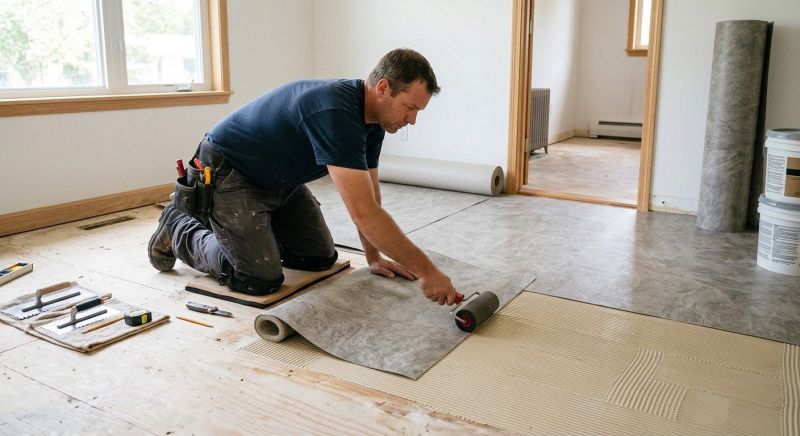Sheet Vinyl Installation in Ocean City, MD
