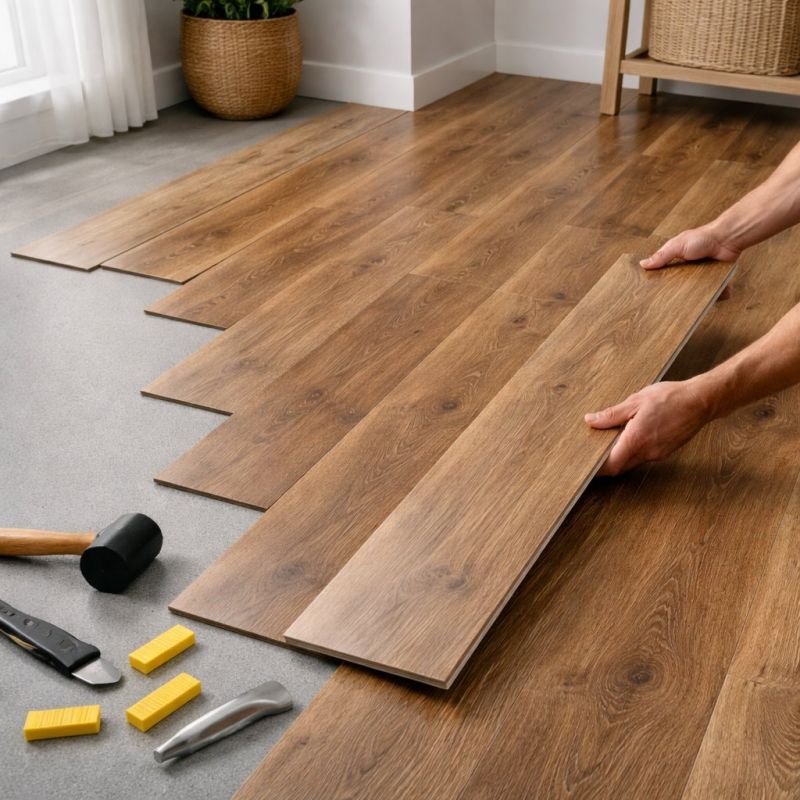Vinyl Plank Floor Installation in Ocean City, MD