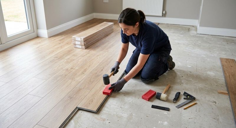Vinyl Plank Floor Installation in Ocean City, MD